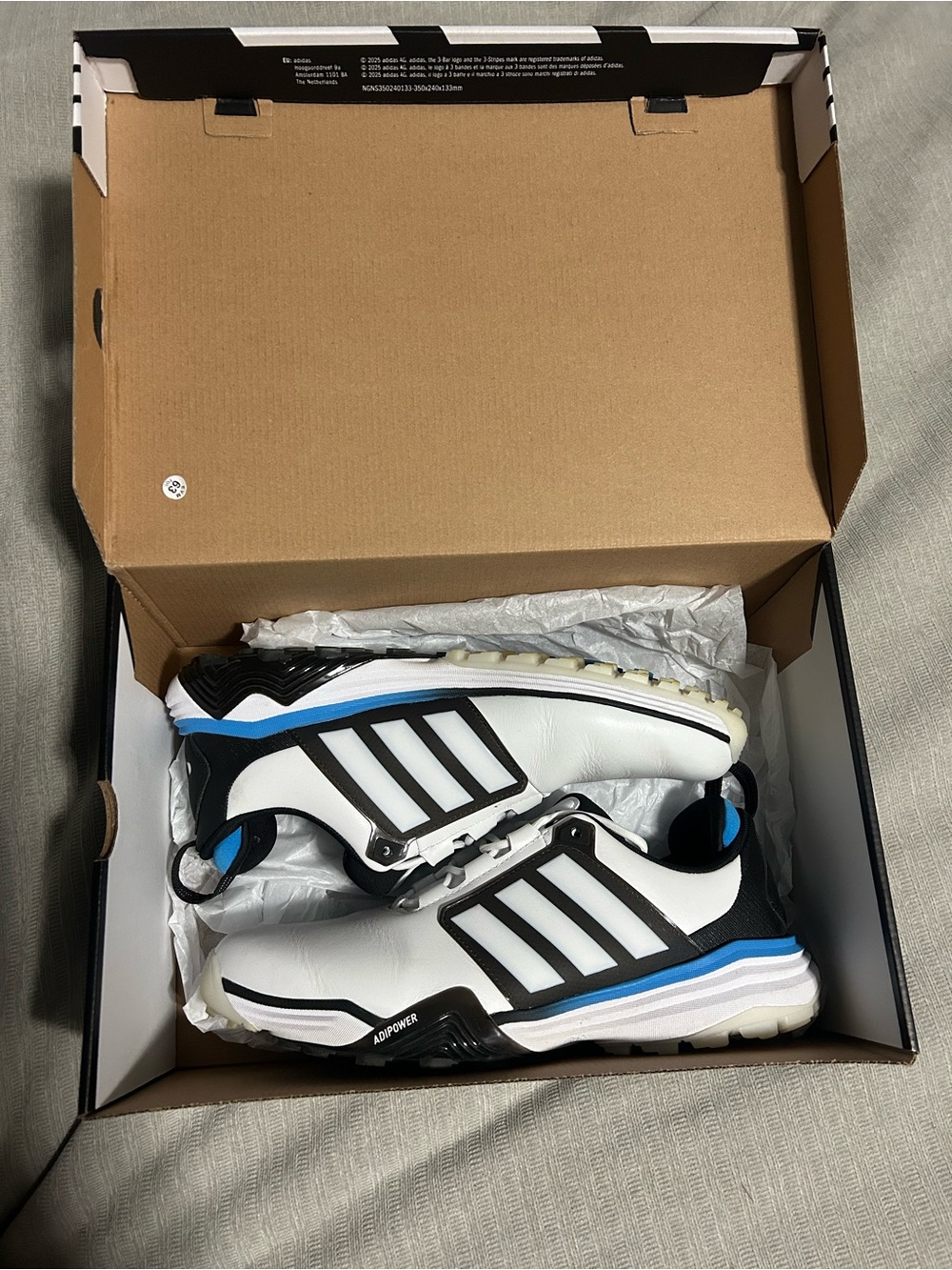 Adidas ADIPOWER 26 SPIKELESS GOLF SHOES SZ 10.5